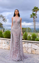1 of 2 Chic and Holland HF110367 Lilac/Silver