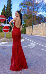 2 of 2 Chic and Holland HF110379 Red