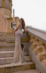 3 of 3 Chic and Holland HF110385 Silver/Nude