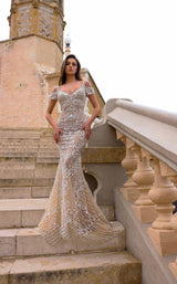 1 of 3 Chic and Holland HF110385 Silver/Nude