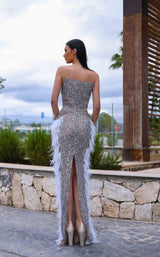 2 of 2 Chic and Holland HF110393 Ivory/Silver