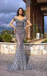 1 of 2 Chic and Holland HF110411 Grey