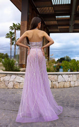 2 of 2 Chic and Holland HF110413 Lilac/Silver