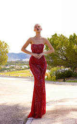 1 of 3 Chic and Holland HF110416 Red