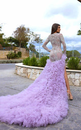 2 of 2 Chic and Holland HF110422 Lilac/Silver