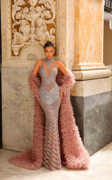 1 of 3 Chic and Holland HF110454 Dusty Rose