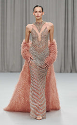2 of 3 Chic and Holland HF110454 Dusty Rose
