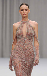 4 of 4 Chic and Holland HF110456 Dusty-Rose