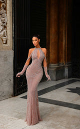 1 of 4 Chic and Holland HF110456 Dusty-Rose