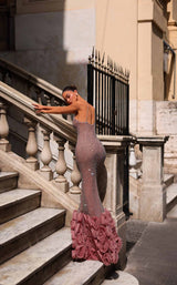 2 of 4 Chic and Holland HF110474 Dusty-Rose