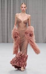 3 of 4 Chic and Holland HF110474 Dusty-Rose