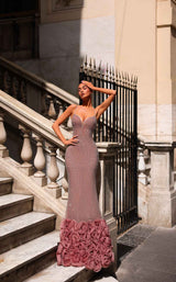 1 of 4 Chic and Holland HF110474 Dusty-Rose