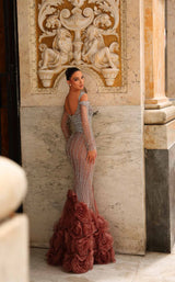 2 of 3 Chic and Holland HF110537 Dusty-Rose
