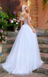 2 of 2 Clarisse 62314 White-Pink