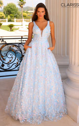 1 of 2 Clarisse 810723 Light Blue