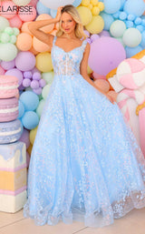 1 of 2 Clarisse 810787 Light Blue