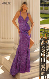 2 of 4 Clarisse 810836 Iridescent Purple