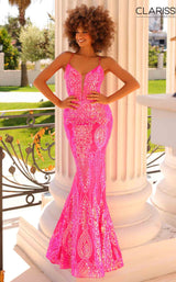 1 of 2 Clarisse 810915 Iridescent Fuchsia