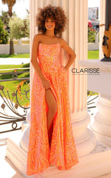 1 of 2 Clarisse 810924 Neon Orange