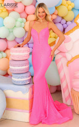 1 of 2 Clarisse 810932 Neon Pink