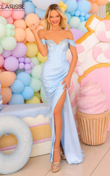 1 of 2 Clarisse 810942 Light Blue