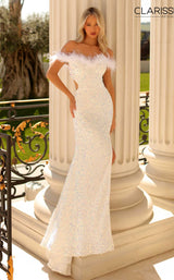 1 of 4 Clarisse 810996 Iridescent White