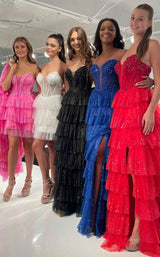 4 of 4 Clarisse 811045 Iridescent-Pink,Iridescent-White,Iridescent-Black,Iridescent-Red,Iridescent-Royal