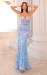 2 of 4 Clarisse 811161 Sky Blue