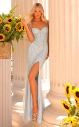 1 of 2 Clarisse 811179 Light Blue