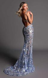 3 of 4 Clarisse 811181 Blue/Nude