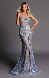 1 of 4 Clarisse 811181 Blue/Nude
