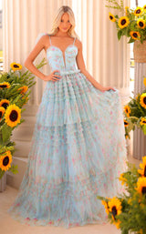 1 of 2 Clarisse 811185 Light Blue