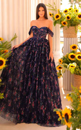 1 of 2 Clarisse 811187 Navy