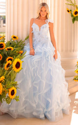 1 of 2 Clarisse 811226 Light Blue