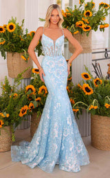 1 of 2 Clarisse 811239 Light Blue