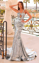 1 of 2 Clarisse 811254 Silver