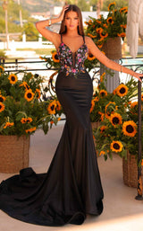 1 of 2 Clarisse 811337 Black Multi