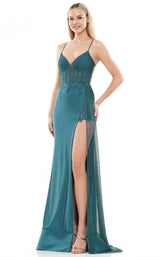 2 of 5 Colors Dress 3093 Deep Green