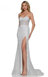 1 of 8 Colors Dress 3103 Silver