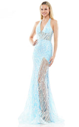 2 of 4 Colors Dress 3114 Light Blue