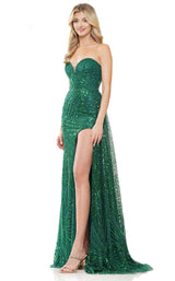 2 of 4 Colors Dress 3122 Emerald