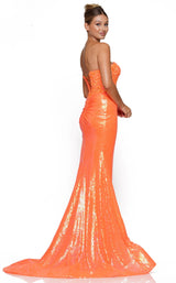 6 of 6 Colors Dress 3129 Orange