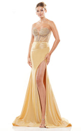 6 of 10 Colors Dress 3138 Gold