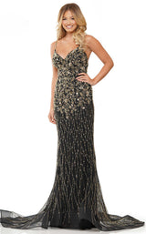 3 of 4 Colors Dress 3152 Black/Gold