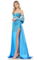3 of 4 Colors Dress 3168 Turquoise