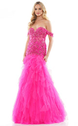 3 of 5 Colors Dress 3199 Hot Pink