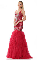 4 of 5 Colors Dress 3201 Wine
