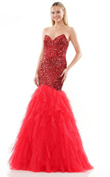 4 of 6 Colors Dress 3202 Red