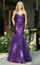 6 of 6 Colors Dress 3202 Purple