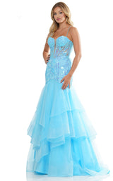 4 of 6 Colors Dress 3212 Turquoise